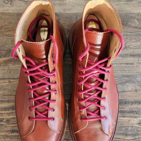 Tricker's Ethan Monkey Boot in Marron Calf