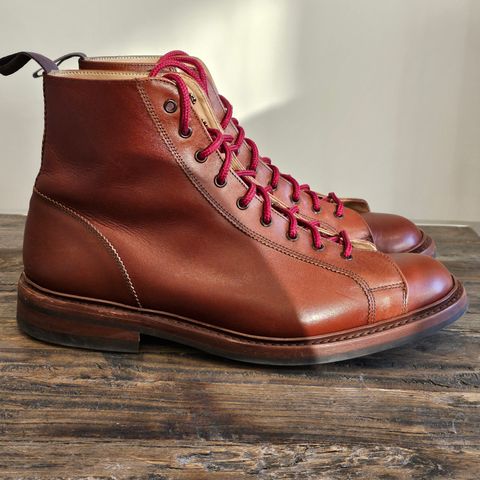 Tricker's Ethan Monkey Boot in Marron Calf