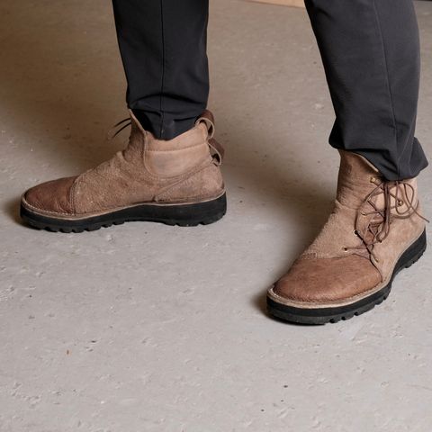 Paris Sun Unlisted Model in C.F. Stead Autumn Spice Waxed Kudu