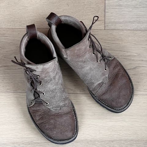 Paris Sun Unlisted Model in C.F. Stead Autumn Spice Waxed Kudu
