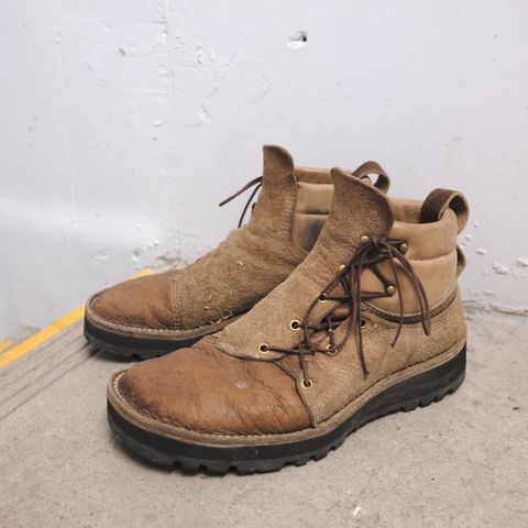 Paris Sun Unlisted Model in C.F. Stead Autumn Spice Waxed Kudu