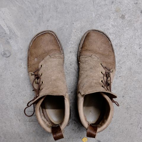 Paris Sun Unlisted Model in C.F. Stead Autumn Spice Waxed Kudu
