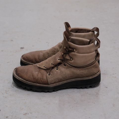 Paris Sun Unlisted Model in C.F. Stead Autumn Spice Waxed Kudu