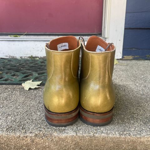 Viberg Service Boot PCT in Shinki Olive Latigo Horsehide
