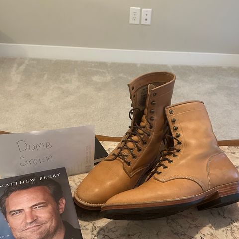 Onderhoud SVC02 Packer Boot in Horween Natural Essex