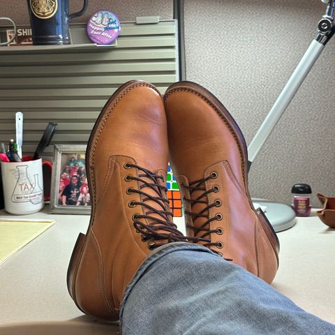 Onderhoud SVC02 Packer Boot in Horween Natural Essex