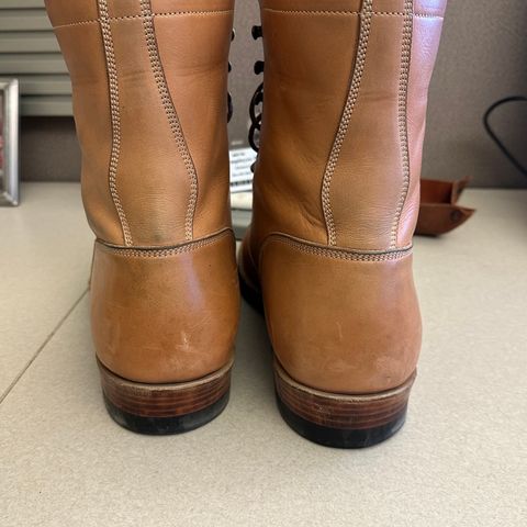 Onderhoud SVC02 Packer Boot in Horween Natural Essex