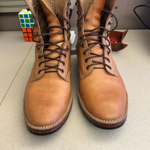 Onderhoud SVC02 Packer Boot in Horween Natural Essex