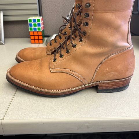 Onderhoud SVC02 Packer Boot in Horween Natural Essex