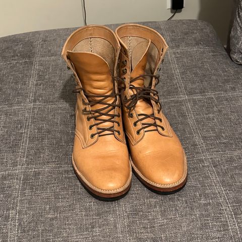Onderhoud SVC02 Packer Boot in Horween Natural Essex