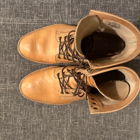 Onderhoud SVC02 Packer Boot in Horween Natural Essex