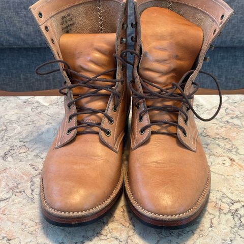 Onderhoud SVC02 Packer Boot in Horween Natural Essex
