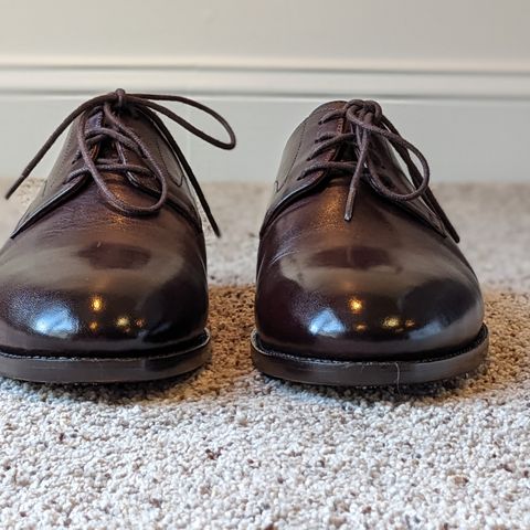 BLKBRD Xavier Plain Vamp Derby in Unknown Leather