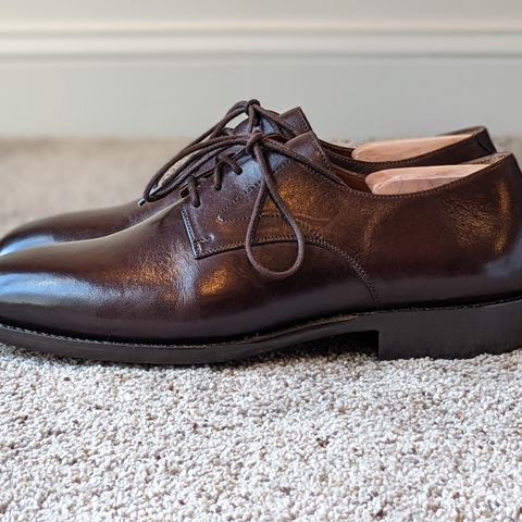 BLKBRD Xavier Plain Vamp Derby in Unknown Leather