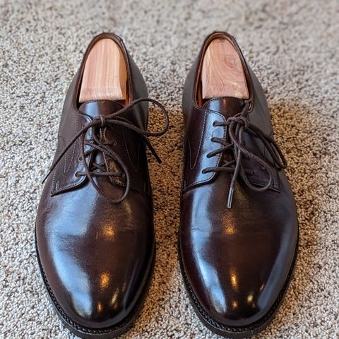 BLKBRD Xavier Plain Vamp Derby in Unknown Leather
