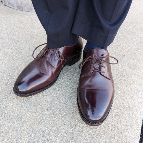 BLKBRD Xavier Plain Vamp Derby in Unknown Leather