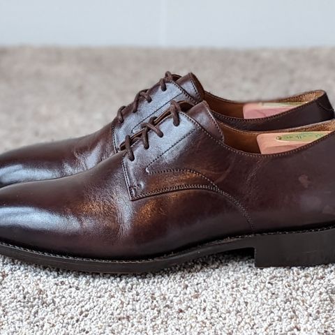 BLKBRD Xavier Plain Vamp Derby in Unknown Leather