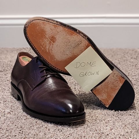 BLKBRD Xavier Plain Vamp Derby in Unknown Leather
