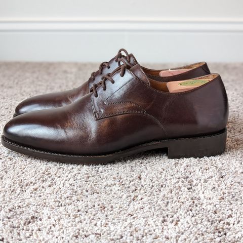 BLKBRD Xavier Plain Vamp Derby in Unknown Leather