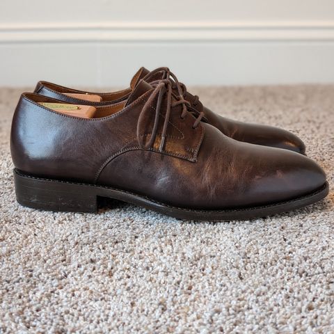 BLKBRD Xavier Plain Vamp Derby in Unknown Leather