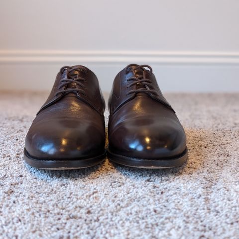 BLKBRD Xavier Plain Vamp Derby in Unknown Leather