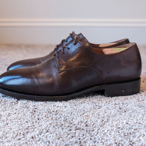 BLKBRD Xavier Plain Vamp Derby in Unknown Leather