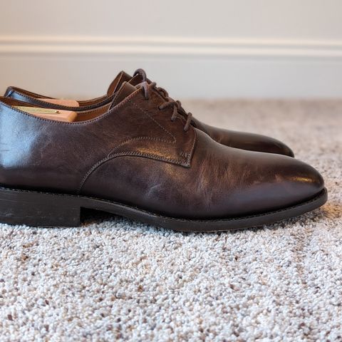 BLKBRD Xavier Plain Vamp Derby in Unknown Leather