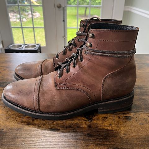 Thursday Captain in Terracotta Full Grain