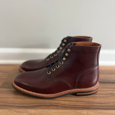 View photo of Grant Stone Diesel Boot in Horween Color 8 Chromexcel