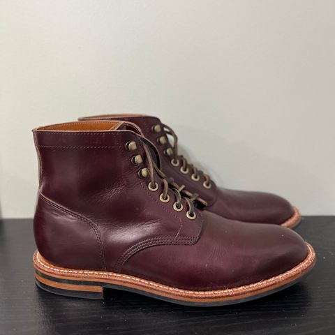 View photo of Grant Stone Diesel Boot in Horween Color 8 Chromexcel