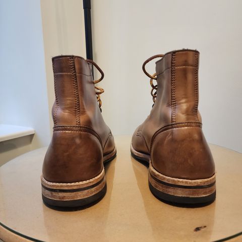 Oak Street Bootmakers Trench Boot in Horween Natural Chromexcel