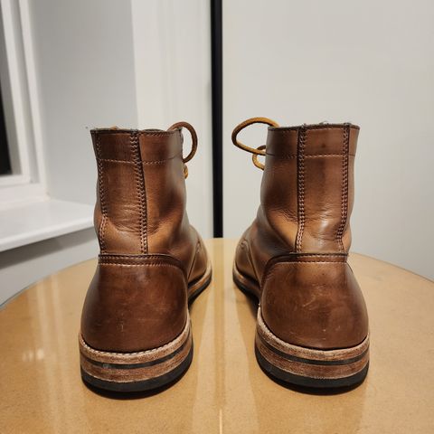 Oak Street Bootmakers Trench Boot in Horween Natural Chromexcel