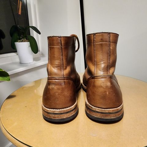 Oak Street Bootmakers Trench Boot in Horween Natural Chromexcel