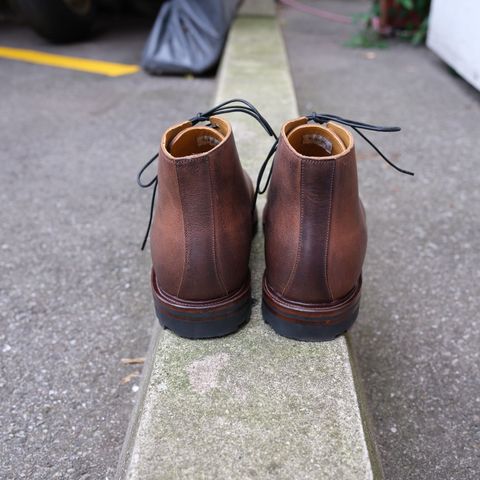 Viberg Wholecut Derby Boot