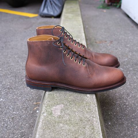 Viberg Wholecut Derby Boot
