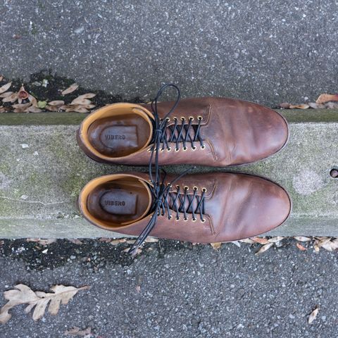 Viberg Wholecut Derby Boot