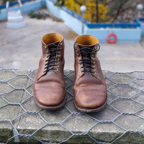 Viberg Wholecut Derby Boot