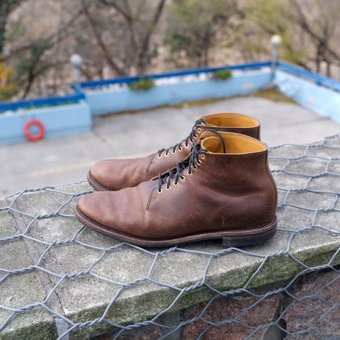 Viberg Wholecut Derby Boot
