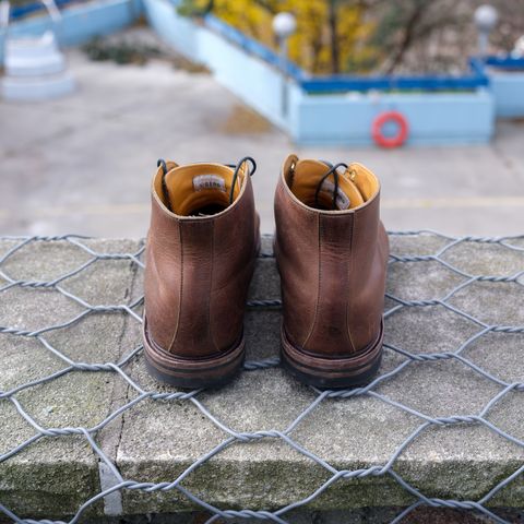 Viberg Wholecut Derby Boot