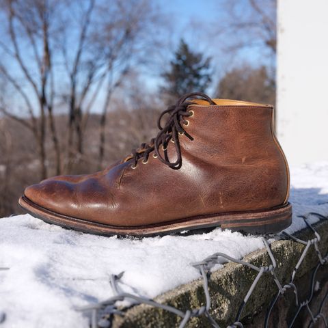 Viberg Wholecut Derby Boot