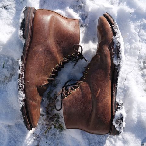 Viberg Wholecut Derby Boot