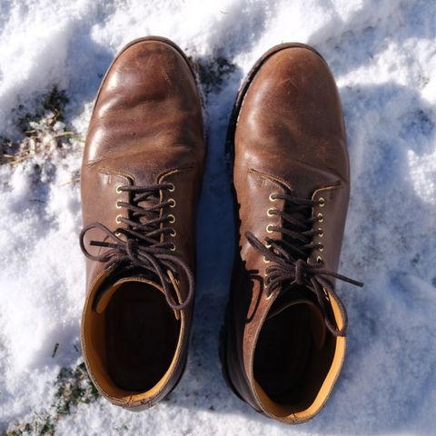 Viberg Wholecut Derby Boot