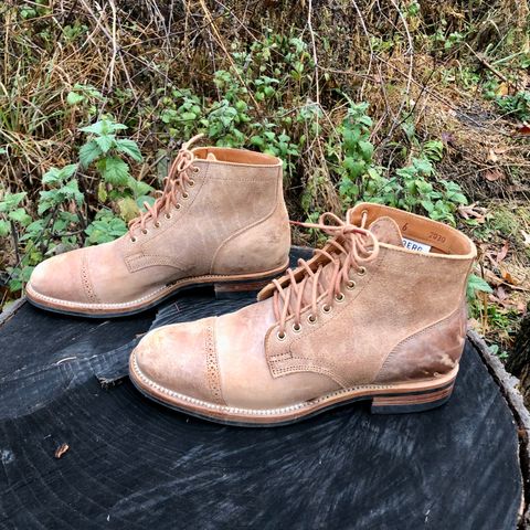 View photo of Viberg Service Boot BCT in Maryam 1060 Revescio Sego Horsebutt