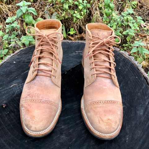 View photo of Viberg Service Boot BCT in Maryam 1060 Revescio Sego Horsebutt