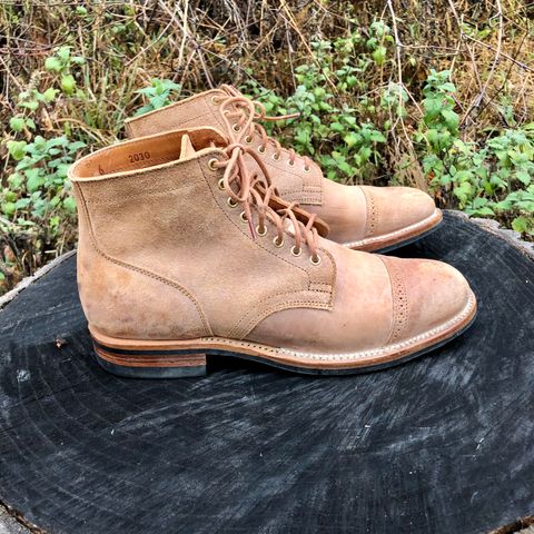 View photo of Viberg Service Boot BCT in Maryam 1060 Revescio Sego Horsebutt