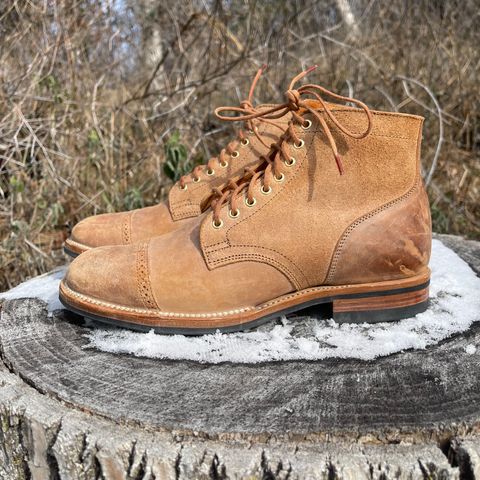 View photo of Viberg Service Boot BCT in Maryam 1060 Revescio Sego Horsebutt