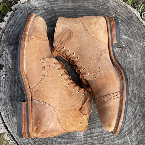 View photo of Viberg Service Boot BCT in Maryam 1060 Revescio Sego Horsebutt