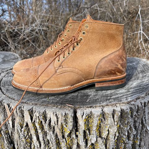 View photo of Viberg Service Boot BCT in Maryam 1060 Revescio Sego Horsebutt