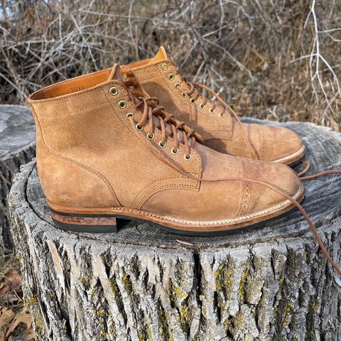 View photo of Viberg Service Boot BCT in Maryam 1060 Revescio Sego Horsebutt