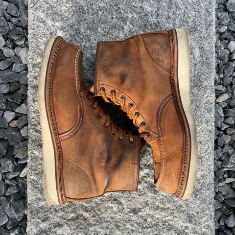 Search result thumbnail of Red Wing 6-Inch Classic Moc in S.B. Foot Copper Rough and Tough